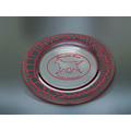 Small Red Leopard Plate Award